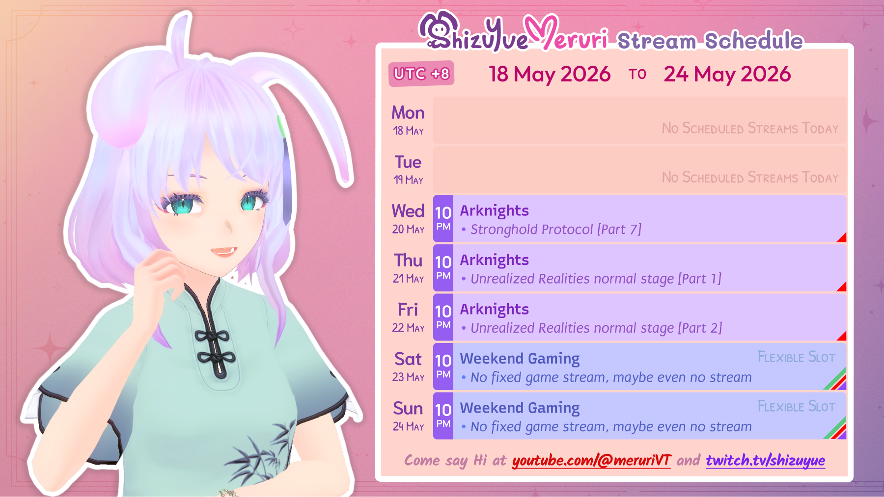 Meruri Streams: 18 May to 24 May 2026